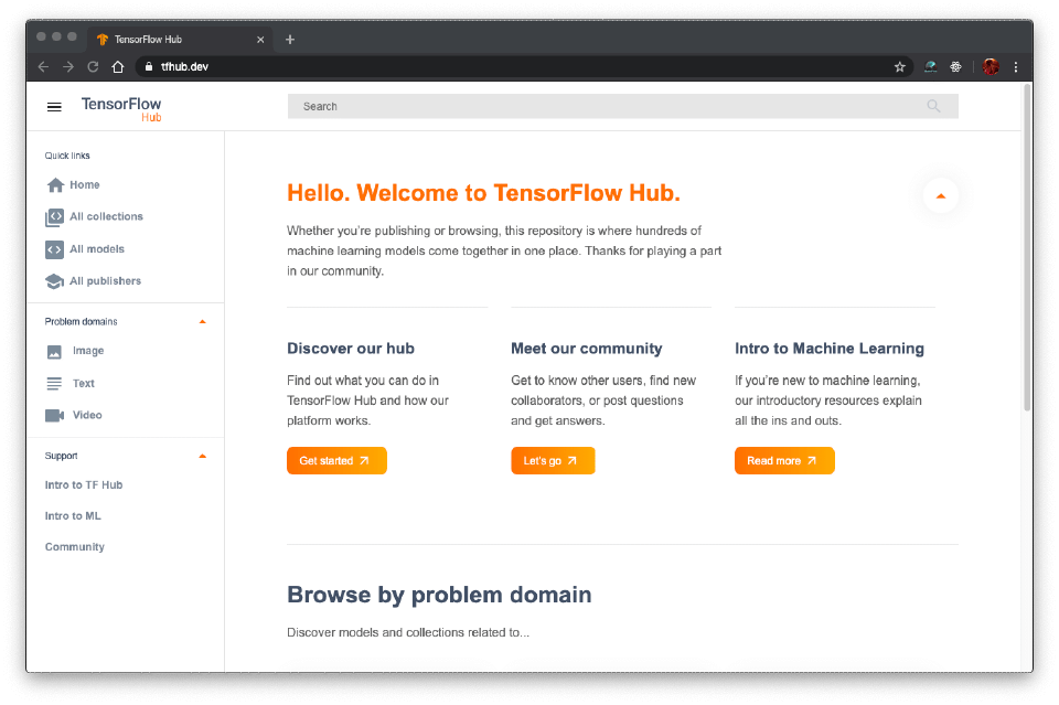 tfhub: R interface to TensorFlow Hub