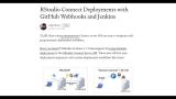 RStudio Connect Deployments with GitHub Webhooks and Jenkins